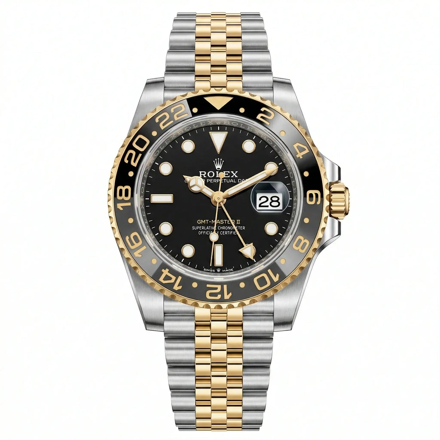 Rolex GMT-Master II 126713GRNR Oystersteel & Yellow Gold