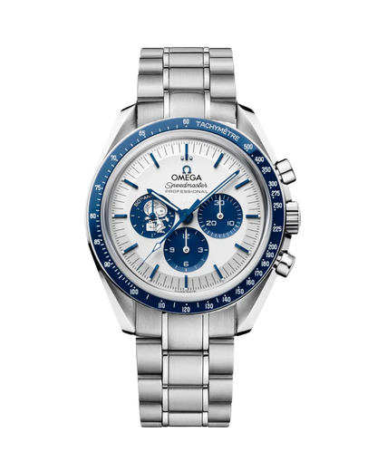 Speedmaster Silver Snoopy Stainless Steel Bracelet