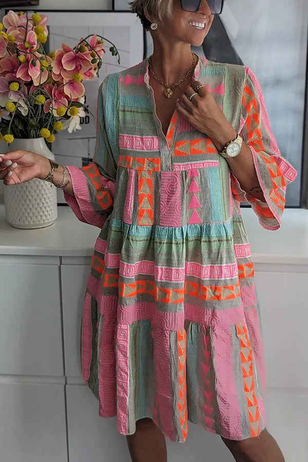 Kiki | Elegante vestido midi de primavera